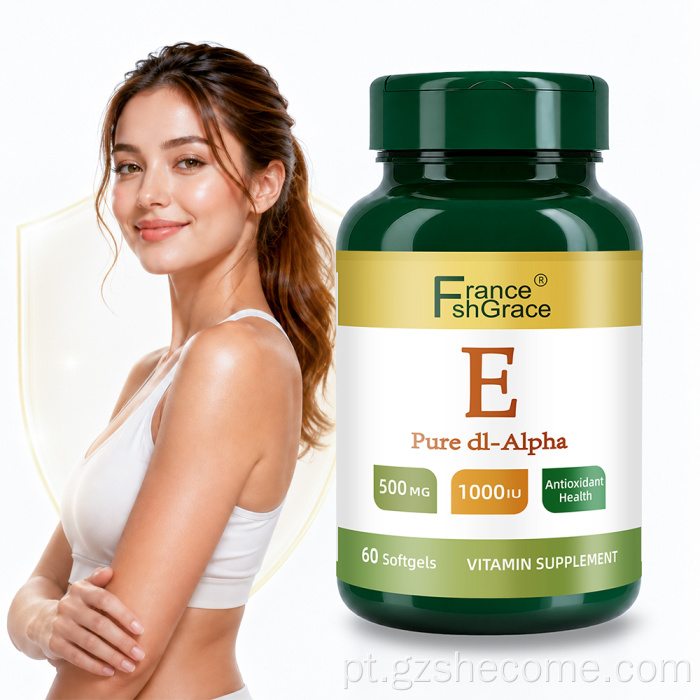 Shecome Vitamina E Softgels apoiam a saúde imunológica